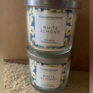 SOLD  White Almond Huntington Home Candles Aldi Candle